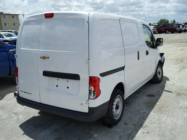 3N63M0YN0JK691913 - 2018 CHEVROLET CITY EXPRE WHITE photo 4