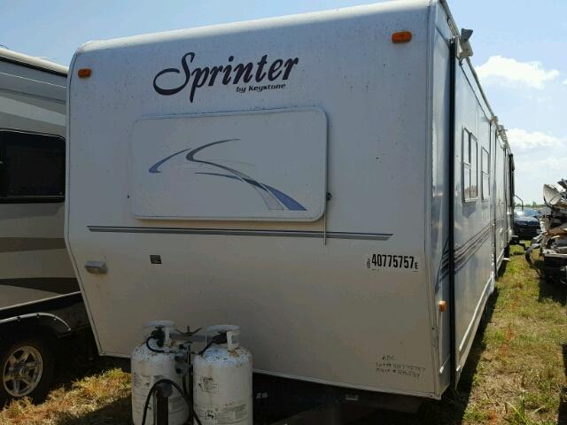 4YDT3002321204842 - 2002 KEYSTONE SPRINTER WHITE photo 2