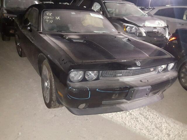 2B3LJ54T69H633415 - 2009 DODGE CHALLENGER BLACK photo 1