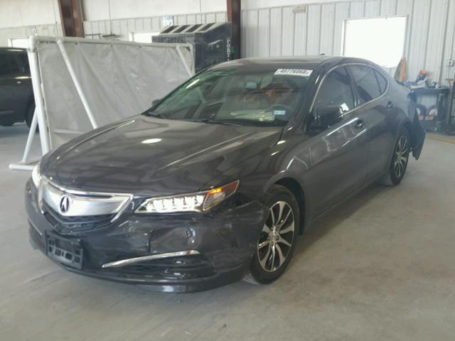 19UUB1F36GA012372 - 2016 ACURA TLX BLACK photo 2