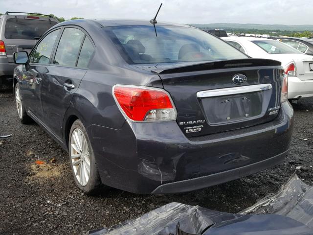 JF1GJAG63CH003398 - 2012 SUBARU IMPREZA LI GRAY photo 3