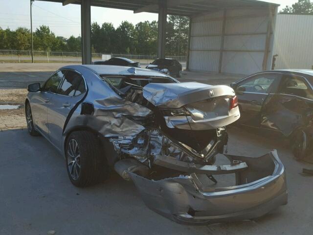 19UUB3F77HA000991 - 2017 ACURA TLX ADVANC Gümüş foto 3