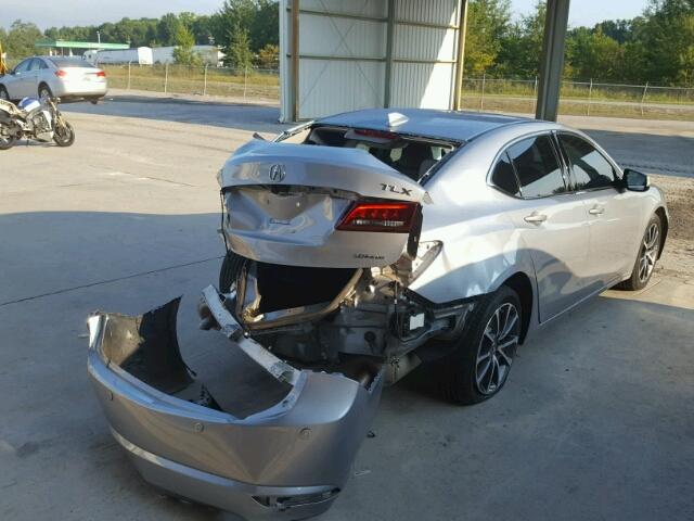 19UUB3F77HA000991 - 2017 ACURA TLX ADVANC Gümüş foto 4