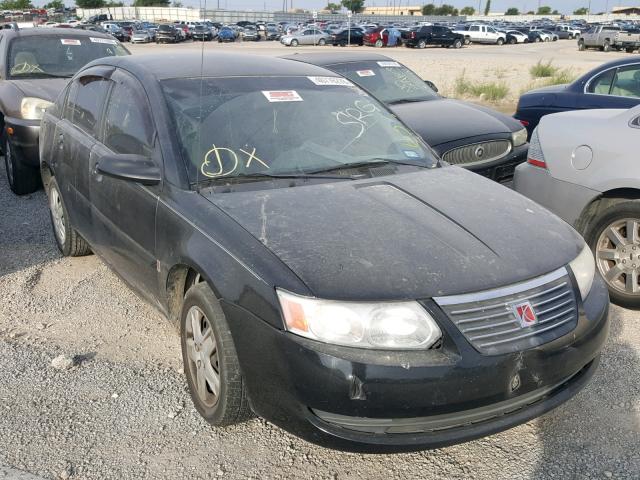 1G8AJ55FX7Z185976 - 2007 SATURN ION LEVEL BLACK photo 1