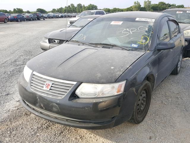 1G8AJ55FX7Z185976 - 2007 SATURN ION LEVEL BLACK photo 2