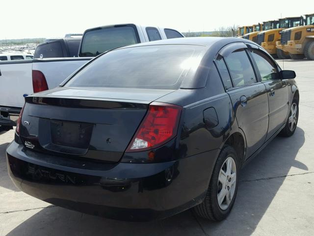 1G8AJ55FX7Z185976 - 2007 SATURN ION LEVEL BLACK photo 4