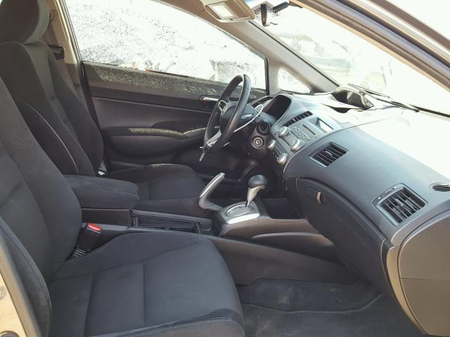 2HGFA1F63BH528110 - 2011 HONDA CIVIC LX-S Gris foto 5