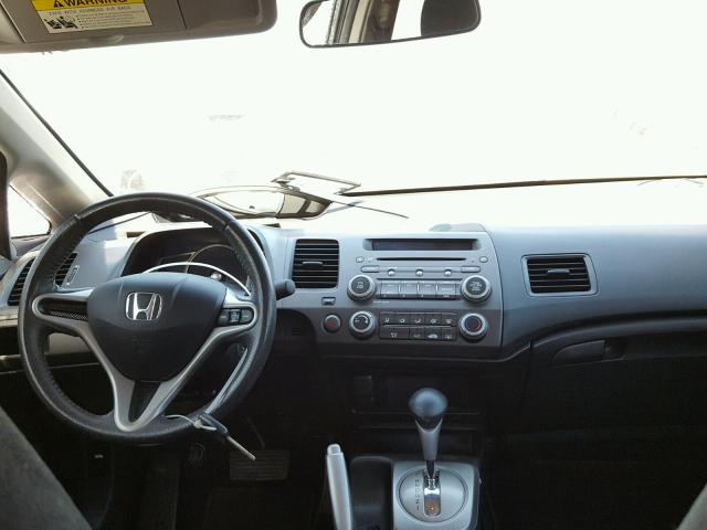 2HGFA1F63BH528110 - 2011 HONDA CIVIC LX-S Gris foto 9