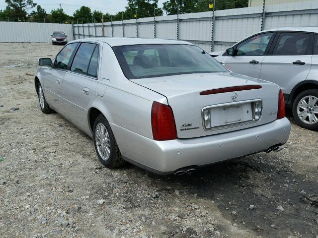 1G6KE57Y53U184645 - 2003 CADILLAC DEVILLE DH SILVER photo 3