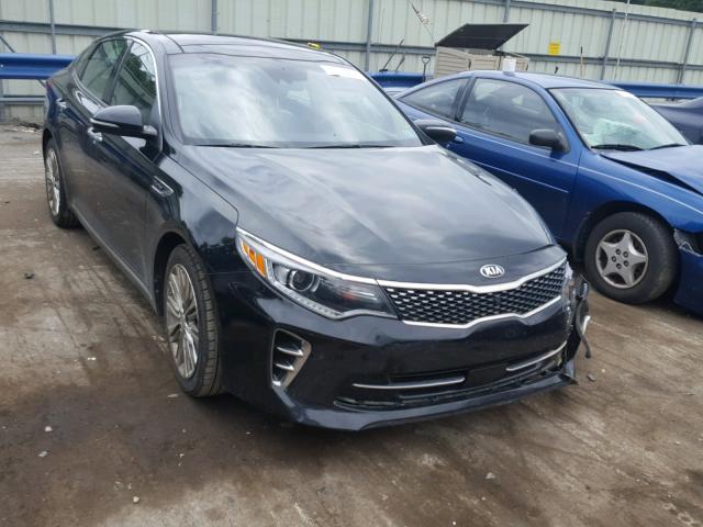 5XXGV4L22GG070306 - 2016 KIA OPTIMA SXL BLACK photo 1