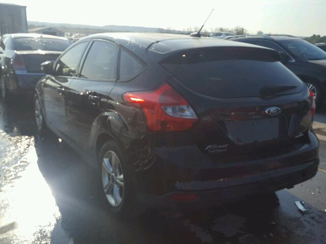 1FADP3K26DL375589 - 2013 FORD FOCUS BLACK photo 3