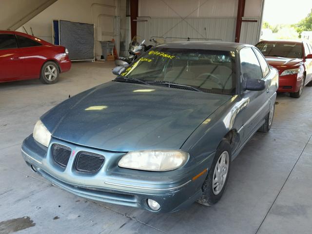 1G2NE12T2VM521018 - 1997 PONTIAC GRAND AM S Turkuaz foto 2