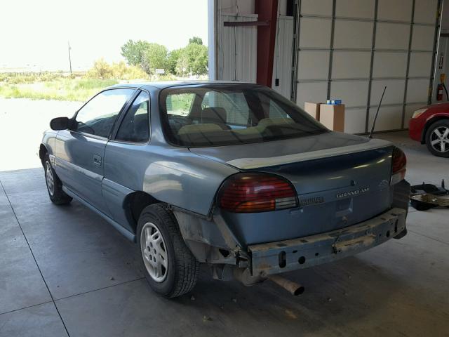 1G2NE12T2VM521018 - 1997 PONTIAC GRAND AM S Turkuaz foto 3