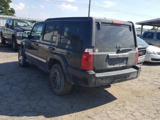 1J4RH4GK0AC124939 - 2010 JEEP COMMANDER BLACK photo 3