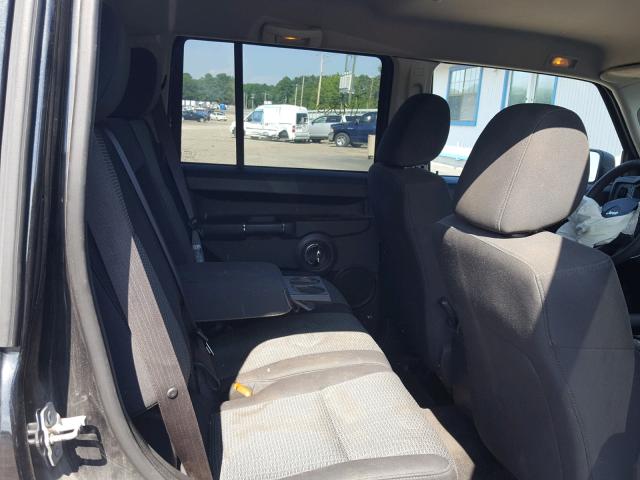 1J4RH4GK0AC124939 - 2010 JEEP COMMANDER BLACK photo 6