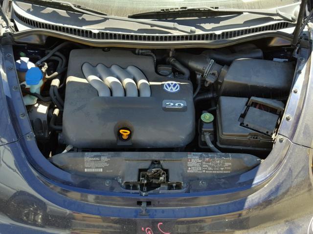 3VWCK21C82M409159 - 2002 VOLKSWAGEN NEW BEETLE ლურჯი ფოტო 7