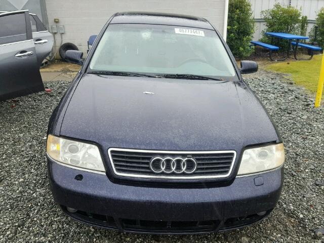 WAUED64B21N005792 - 2001 AUDI A6 2.7T QU BLUE photo 9