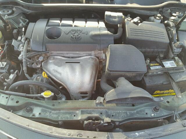 4T1BF3EK3AU576187 - 2010 TOYOTA CAMRY BASE GREEN photo 7