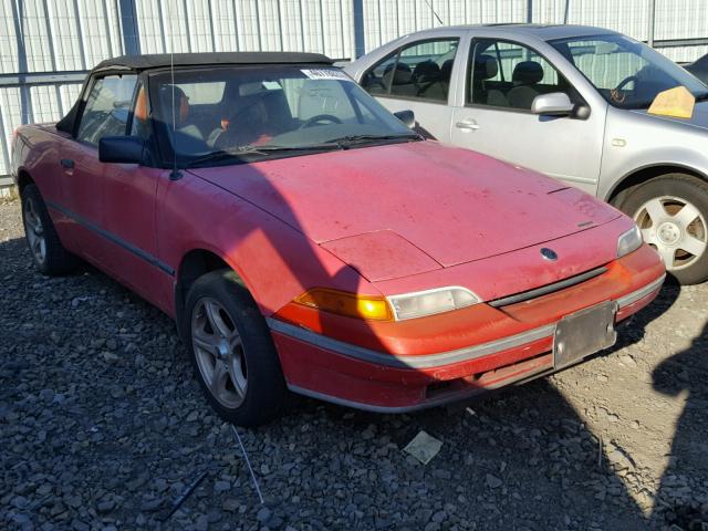 6MPCT01Z4M8616818 - 1991 MERCURY CAPRI RED photo 1