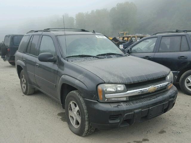 1GNDT13S962243953 - 2006 CHEVROLET TRAILBLAZE BLACK photo 1