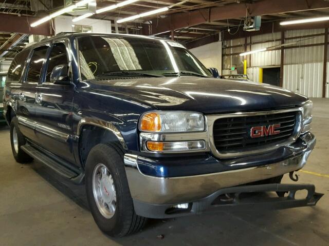 3GKFK16TX1G119297 - 2001 GMC YUKON XL K BLUE photo 1