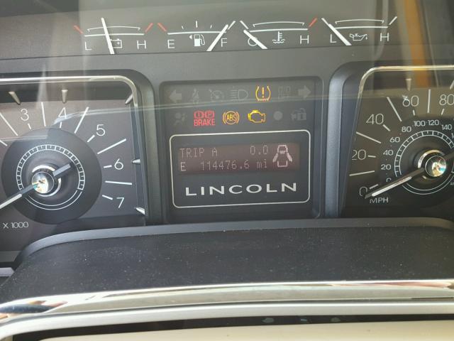 5LMFU27538LJ16713 - 2008 LINCOLN NAVIGATOR 金色 照片 8