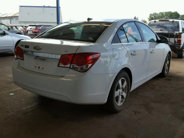 1G1PC5SB0E7109843 - 2014 CHEVROLET CRUZE LT WHITE photo 4