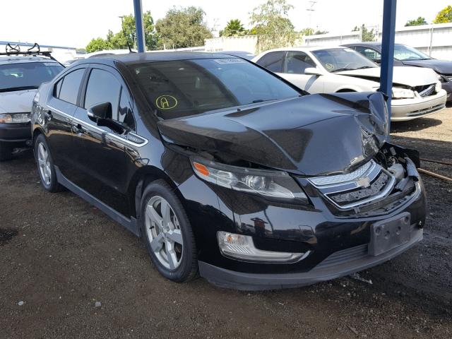 1G1RE6E44DU123962 - 2013 CHEVROLET VOLT BLACK photo 1