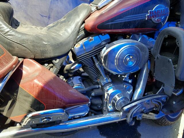 1HD1FCW126Y640806 - 2006 HARLEY-DAVIDSON FLHTCUI Қызыл фото 7