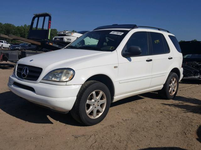 4JGAB72E6XA074796 - 1999 MERCEDES-BENZ ML 430 白色 照片 2