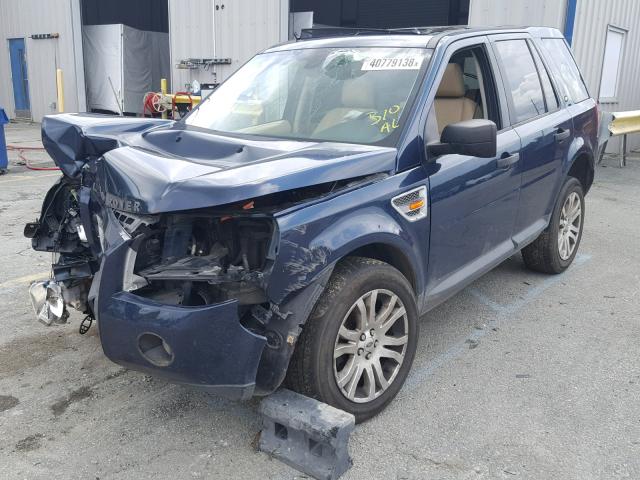 SALFP24N78H033882 - 2008 LAND ROVER LR2 SE BLUE photo 2