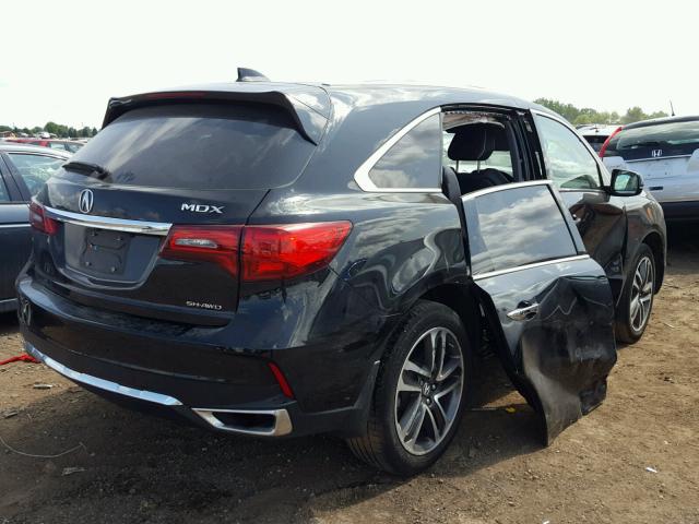 5FRYD4H83HB008632 - 2017 ACURA MDX ADVANC BLACK photo 4