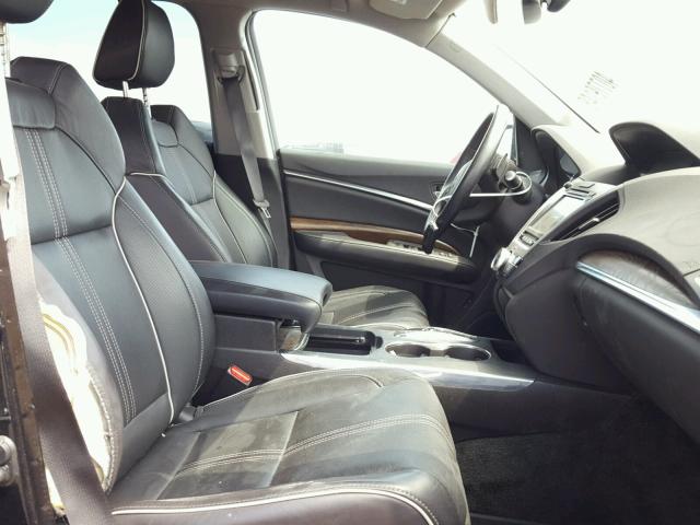 5FRYD4H83HB008632 - 2017 ACURA MDX ADVANC 黑色 照片 5