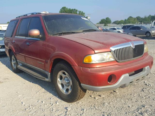 5LMRU27AXYLJ08893 - 2000 LINCOLN NAVIGATOR Czerwony zdjęcie 1