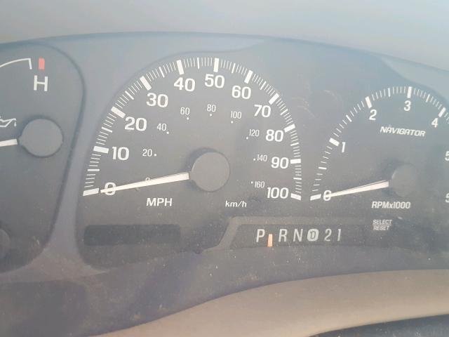 5LMRU27AXYLJ08893 - 2000 LINCOLN NAVIGATOR Czerwony zdjęcie 8