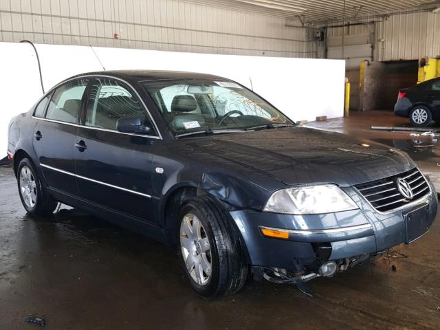 WVWTH63B32P294638 - 2002 VOLKSWAGEN PASSAT GLX 蓝色 照片 1