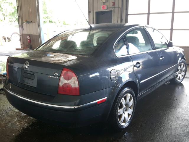 WVWTH63B32P294638 - 2002 VOLKSWAGEN PASSAT GLX 蓝色 照片 4