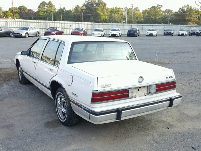 1G4CX54C7L1646754 - 1990 BUICK ELECTRA LI WHITE photo 3