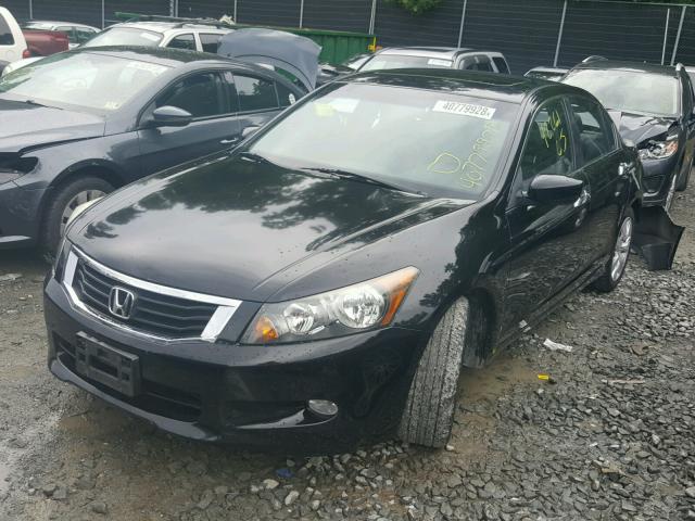 1HGCP36889A007620 - 2009 HONDA ACCORD EXL BLACK photo 2