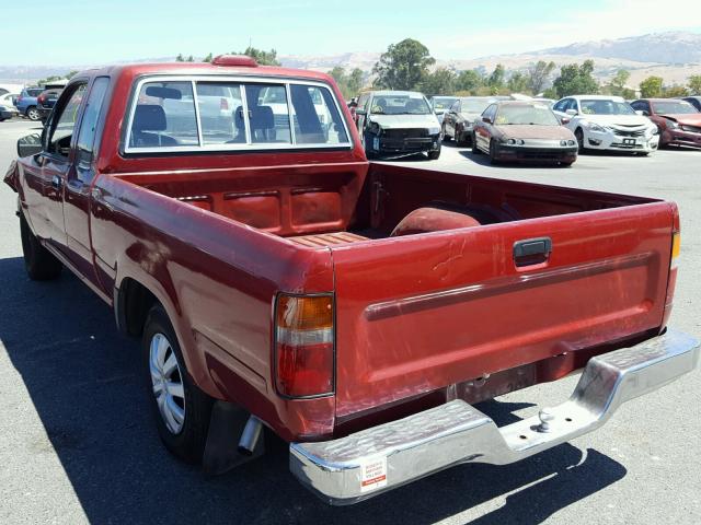 JT4RN93P5S5111154 - 1995 TOYOTA PICKUP 1/2 RED photo 3