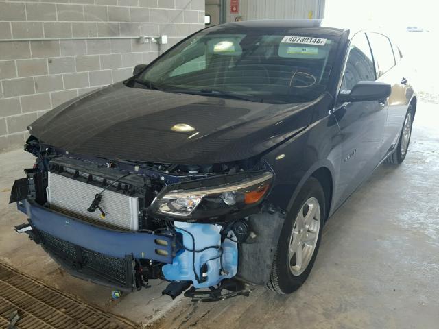 1G1ZB5STXHF220141 - 2017 CHEVROLET MALIBU LS ლურჯი ფოტო 2