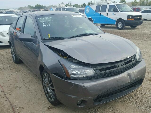 1FAHP3GN3BW190089 - 2011 FORD FOCUS GRAY photo 1
