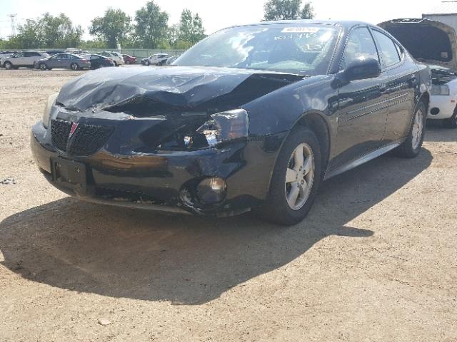 2G2WP582X81110695 - 2008 PONTIAC GRAND PRIX შავი ფოტო 2