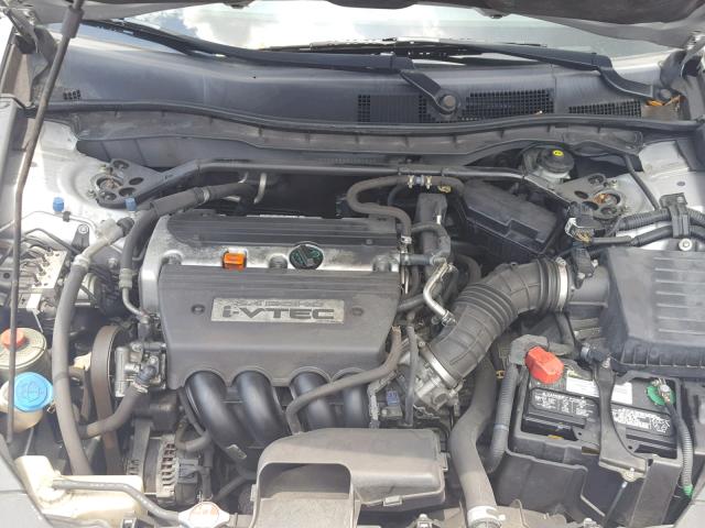 1HGCP26889A090833 - 2009 HONDA ACCORD EXL SILVER photo 7