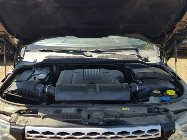 SALAK2D48BA550124 - 2011 LAND ROVER LR4 HSE LU BLACK photo 7