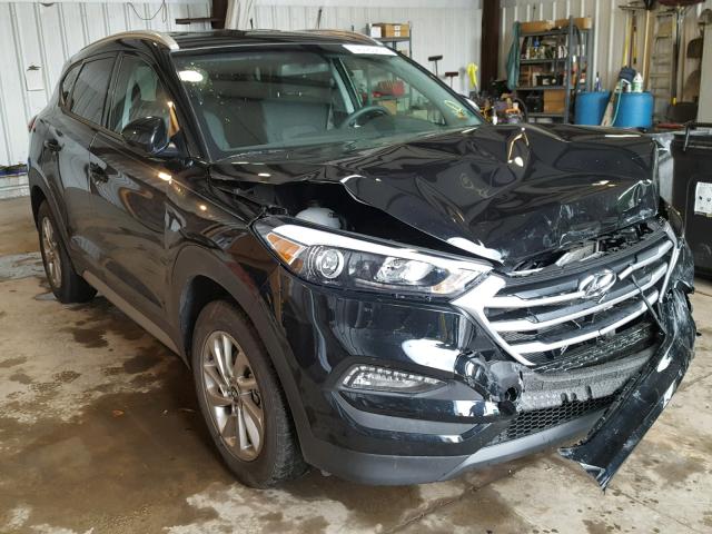 KM8J3CA4XJU625316 - 2018 HYUNDAI TUCSON LIM BLACK photo 1