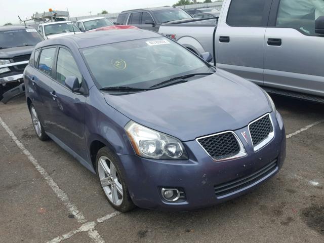 5Y2SP67079Z418030 - 2009 PONTIAC VIBE BLUE photo 1