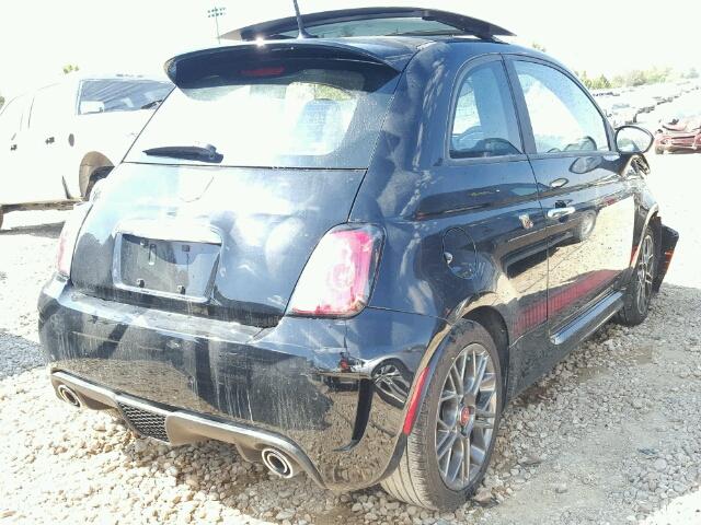 3C3CFFFH7FT590466 - 2015 FIAT 500 ABARTH BLACK photo 4