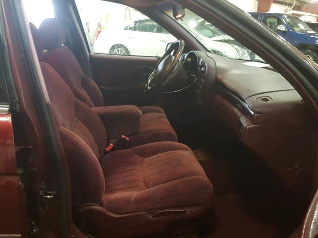 2G1WL52M1V9102542 - 1997 CHEVROLET LUMINA BAS იასამნისფერი ფოტო 5