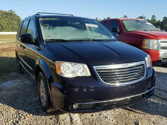 2A4RR5DG4BR641382 - 2011 CHRYSLER TOWN & COU BLUE photo 1